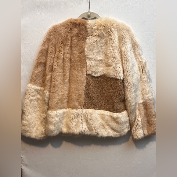 Zara Women Patchwork Effect Fabric Jacket Size XL 4341/281 - Picture 4 of 14